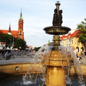Poland - fountain photo