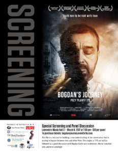 Bogdan's Journey Film Screening ad